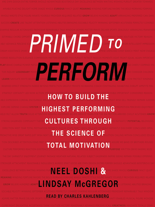 Title details for Primed to Perform by Neel Doshi - Available